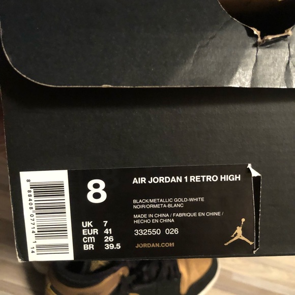 MELO AIR JORDAN 1 - Picture 8 of 8